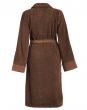 Essenza Connect Organic Uni Leather brown Badjas S