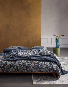 ESSENZA Aleste Slate grey Dekbedovertrekset 240 x 220 cm