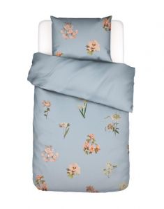 ESSENZA Annebella Zen blue Dekbedovertrekset 140 x 220 cm