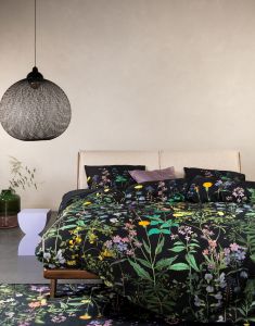 Essenza Augustina Antraciet  2p set 240x200/220 + 2 slopen