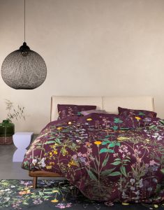 Essenza Augustina Mauve wine  2p set 240x200/220 + 2 slopen