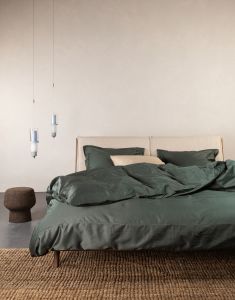 Essenza Aziza Balsam green Kussensloop 60 x 70 cm
