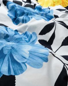 ESSENZA & CO Bloom with a view Bright white Dekbedovertrekset 200 x 220 cm