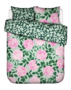 ESSENZA & CO Bloom with a view Misty green Dekbedovertrekset 240 x 220 cm