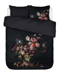 ESSENZA Bouquet Antraciet Dekbedovertrekset 240 x 220 cm