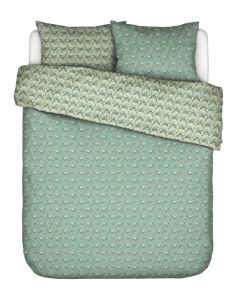 ESSENZA & CO Chicken Run Turquoise Dekbedovertrekset 240 x 220 cm