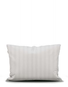 Marc O'Polo Classic fine stripe Antraciet Kussensloop 60 x 70 cm