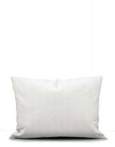 Marc O'Polo Classic fine stripe Grey mist Kussensloop 60 x 70 cm