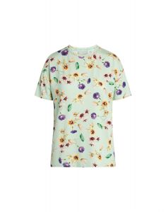 ESSENZA Denna Fiorre Subtle green Top korte mouw S