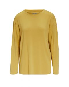 Essenza Denna Uni Comforting yellow Top lange mouw M