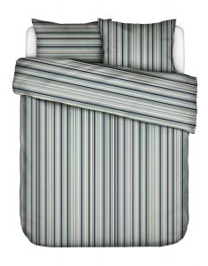 Essenza Donna Global grey Dekbedovertrek 1p set 200x200/220 + 2 slopen