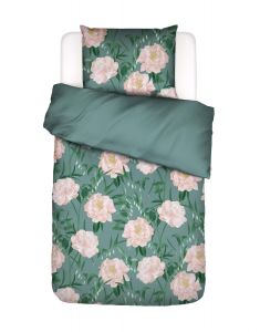 ESSENZA Dorothea Soft teal Dekbedovertrekset 140 x 220 cm