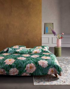 ESSENZA Dorothea Soft teal Dekbedovertrekset 260 x 220 cm