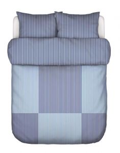 Marc O'Polo Ellan Cool Cobalt Dekbedovertrekset 240 x 220 cm