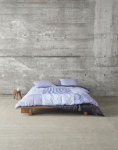Marc O'Polo Ellan Cool Cobalt Dekbedovertrekset 240 x 220 cm