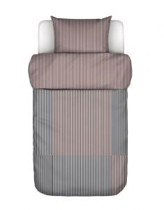 Marc O'Polo Ellan Crimson Brown Dekbedovertrekset 140 x 220 cm