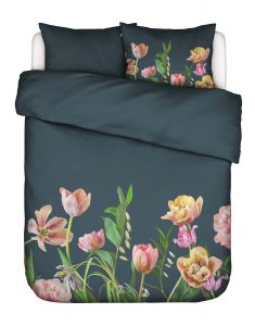 ESSENZA Eloise Slate grey Dekbedovertrekset 240 x 220 cm