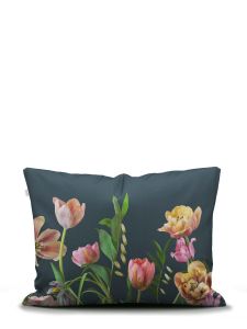 ESSENZA Eloise Slate grey Kussensloop 60 x 70 cm