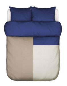 Marc O'Polo Ewon Cool Cobalt Dekbedovertrekset 240 x 220 cm
