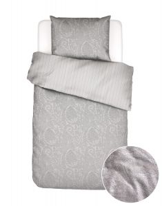 ESSENZA Fabrice Cloud grey Dekbedovertrekset 140 x 220 cm