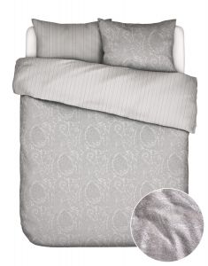 ESSENZA Fabrice Cloud grey Dekbedovertrekset 240 x 220 cm