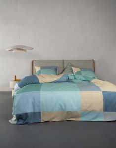 ESSENZA Femi Pastelblauw Dekbedovertrekset 240 x 220 cm