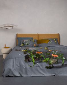 ESSENZA Ficaria Grijs Dekbedovertrekset 260 x 220 cm