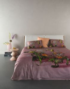 ESSENZA Ficaria Woodrose Dekbedovertrekset 140 x 220 cm