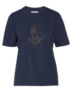COVERS & CO Fiona Uni Nightblue T-Shirt XS
