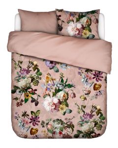 ESSENZA Fleur Evening rose Dekbedovertrekset 240 x 220 cm