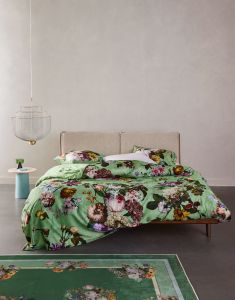 ESSENZA Fleur Quiet green Kussensloop 60 x 70 cm