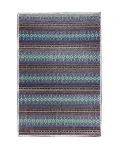 ESSENZA Flora Nightblue Vloerkleed klein 60 x 90 cm