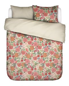 ESSENZA Florentien Lobster pink Dekbedovertrekset 240 x 220 cm