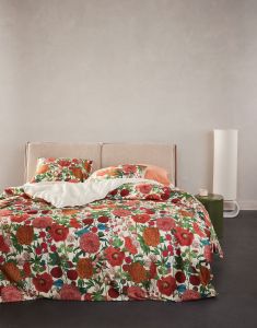 ESSENZA Florentien Lobster pink Dekbedovertrekset 140 x 220 cm