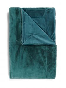 ESSENZA Furry Plaid reef green