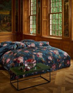 ESSENZA Gallery of Roses Nightblue Dekbedovertrekset 260 x 220 cm