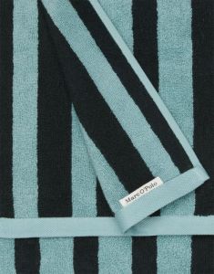 Marc O'Polo Heritage Aquamarine Gastendoek 30 x 50 cm