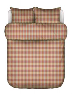 Marc O'Polo Hillan Dark coral Dekbedovertrekset 240 x 220 cm
