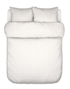 Marc O'Polo Iben Grey mist Dekbedovertrekset 240 x 220 cm