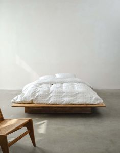 Marc O'Polo Iben Grey mist Dekbedovertrekset 240 x 220 cm