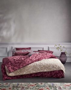 ESSENZA Imara Bordeauxrood Dekbedovertrekset 200 x 220 cm