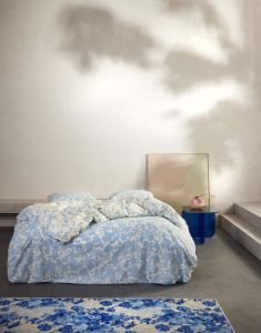 ESSENZA Imara Zen blue Dekbedovertrekset 240 x 220 cm