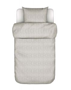 Marc O'Polo Janne Grey mist Dekbedovertrekset 140 x 220 cm