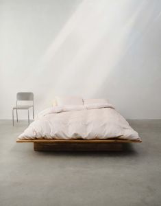 Marc O'Polo Janne Rose smoke Dekbedovertrekset 140 x 220 cm