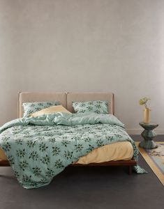 ESSENZA Jolien Surf green Dekbedovertrekset 240 x 220 cm