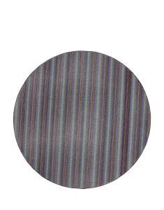 Essenza Juliette Almost black Rond vloerkleed 180 cm
