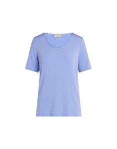 ESSENZA Julot Uni Lavendelblauw Top korte mouw S