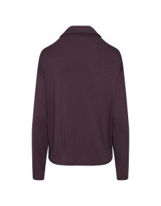 Essenza Kae Uni Plum wine Top lange mouw XS