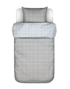 Marc O'Polo Karie Powder blue Dekbedovertrekset 140 x 220 cm