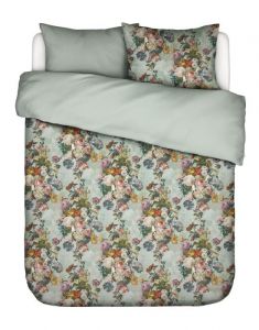 ESSENZA Karli Mineral green Dekbedovertrekset 240 x 220 cm